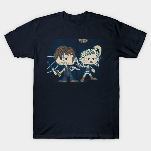 The Odd Couple T-Shirt by DoodleHeadDee